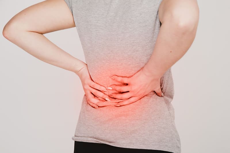 Gentle Bowen treatment easing lower back pain