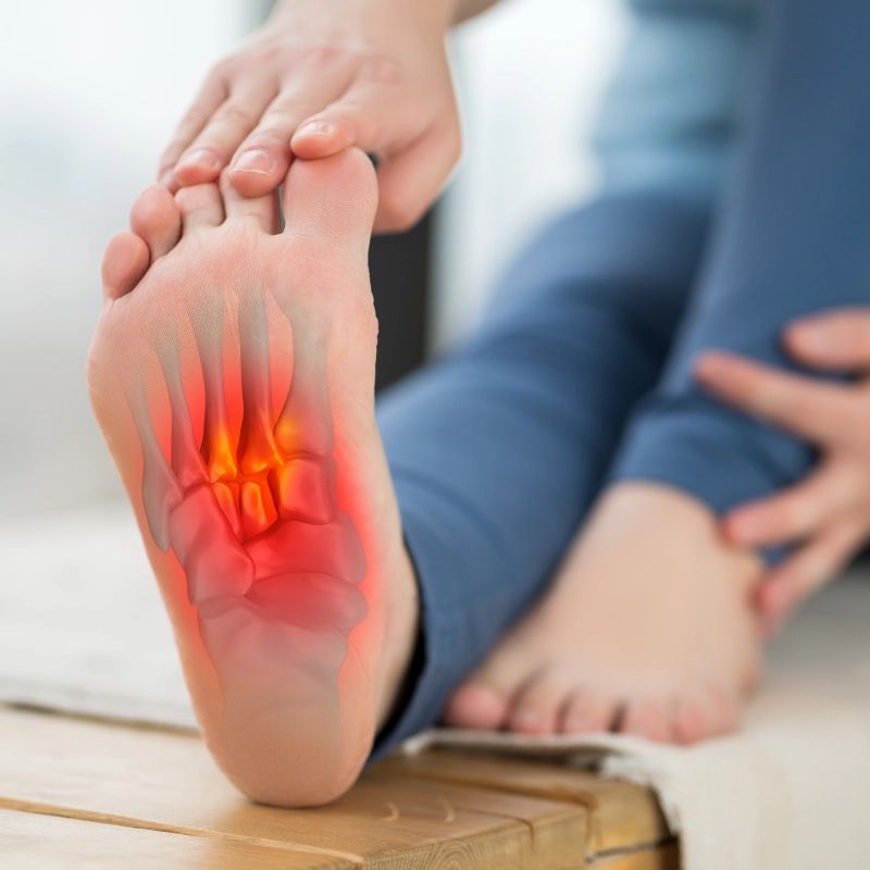 Plantar Fasciitis therapy for severe heel pain relief