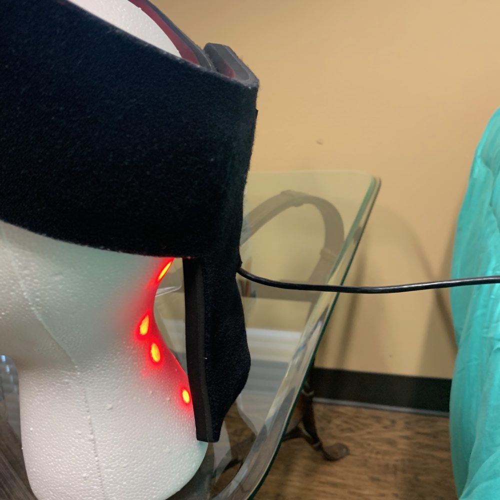 Infrared therapy session Dallas
